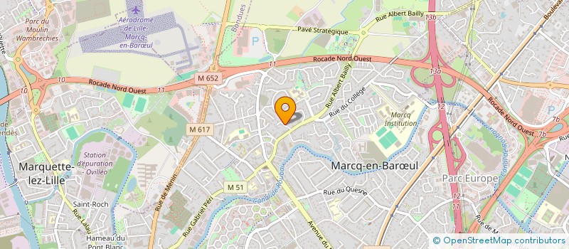 localisation de l'entreprise S2E CONSULTING à MARCQ-EN-BARŒUL
