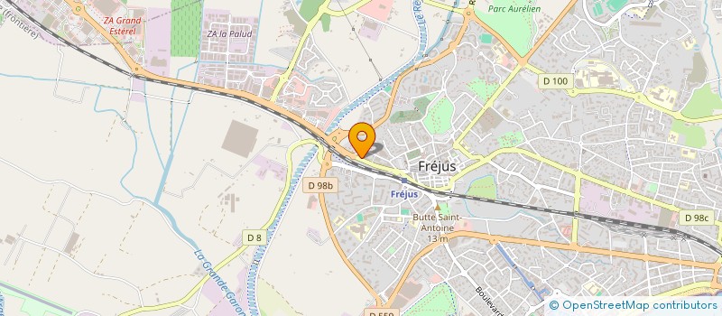localisation de l'entreprise S2F AUTO  FREJUS