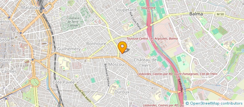localisation de l'entreprise S2F IMMO  TOULOUSE