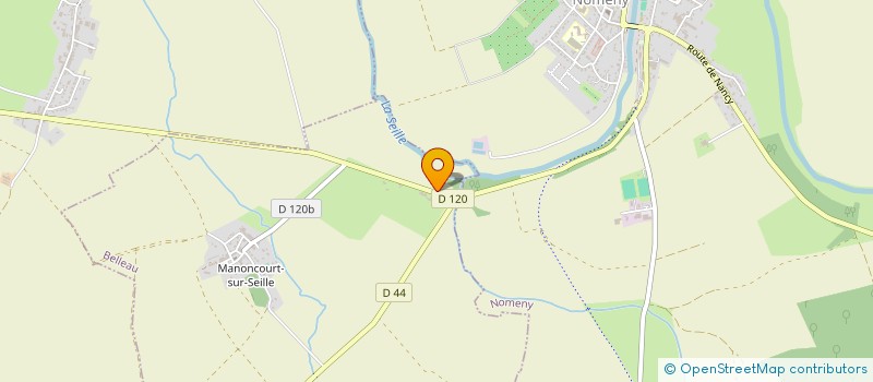 localisation de l'entreprise S2FPEINTURE  BELLEAU