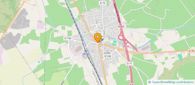 localisation de l'entreprise S2G  SENAS