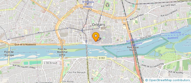 localisation de l'entreprise S2G à ORLEANS