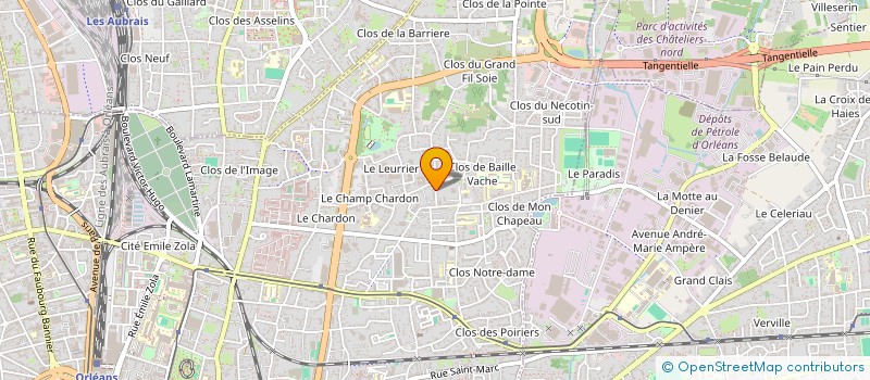localisation de l'entreprise S2G INFORMATIQUE à ORLEANS