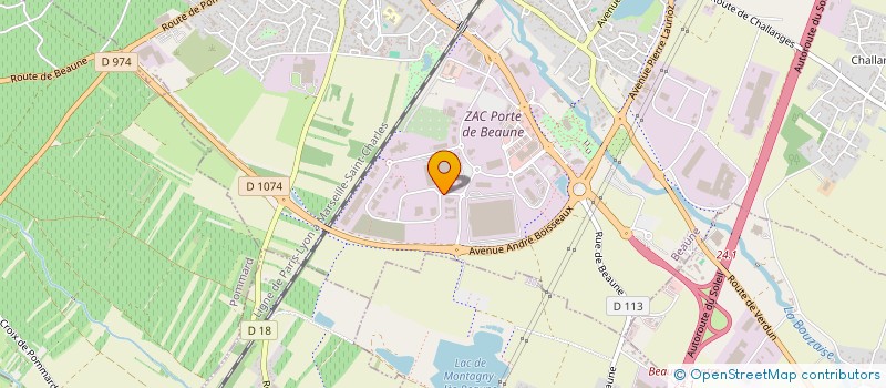 localisation de l'entreprise S2G TRANSACTIONS à BEAUNE
