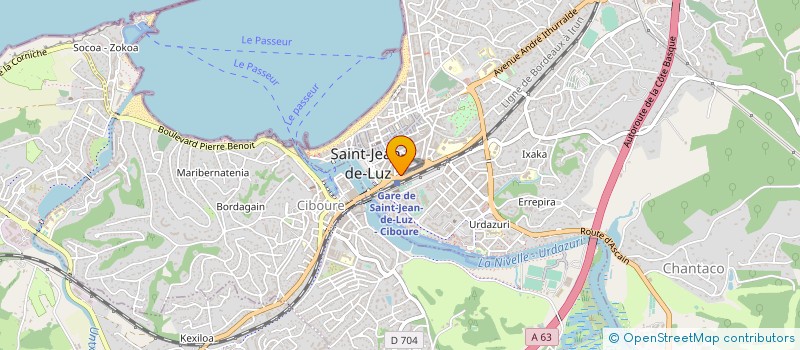 localisation de l'entreprise S2H à SAINT-JEAN-DE-LUZ