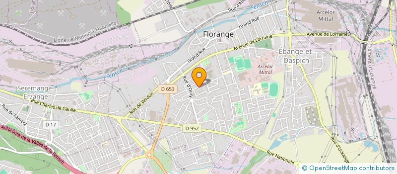 localisation de l'entreprise S2H  FLORANGE