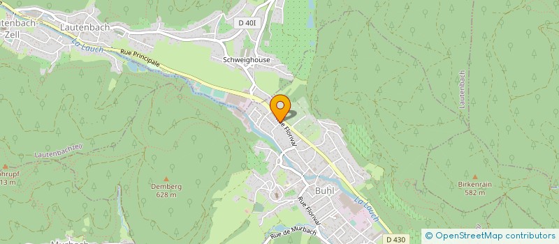 localisation de l'entreprise S2H CONCEPT à BUHL