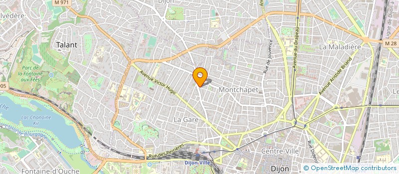 localisation de l'entreprise S2H CONSULTING  DIJON