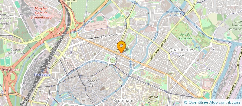 localisation de l'entreprise S2I à STRASBOURG