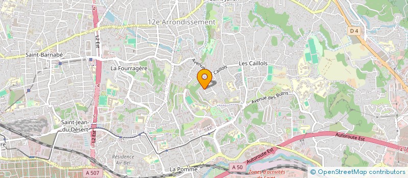 localisation de l'entreprise S2I à MARSEILLE