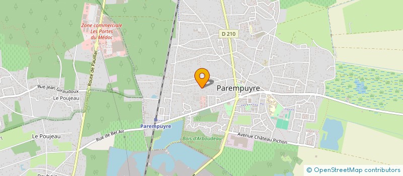 localisation de l'entreprise S2I EURL à PAREMPUYRE