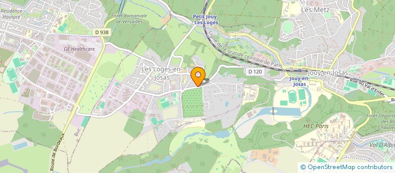 localisation de l'entreprise S2IMAGE SA  LES LOGES-EN-JOSAS