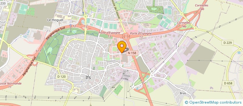 localisation de l'entreprise S2J à IFS