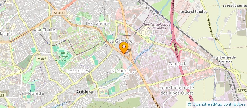 localisation de l'entreprise S2JM  CLERMONT-FERRAND