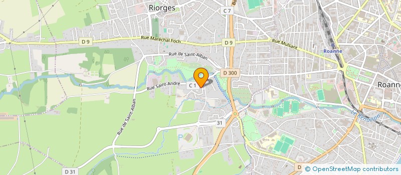 localisation de l'entreprise S2JP à RIORGES