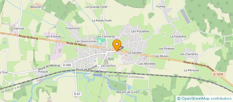 localisation de l'entreprise S2K  POLLIAT