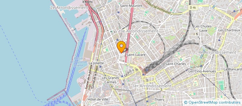 localisation de l'entreprise S2K DESTOCK à MARSEILLE