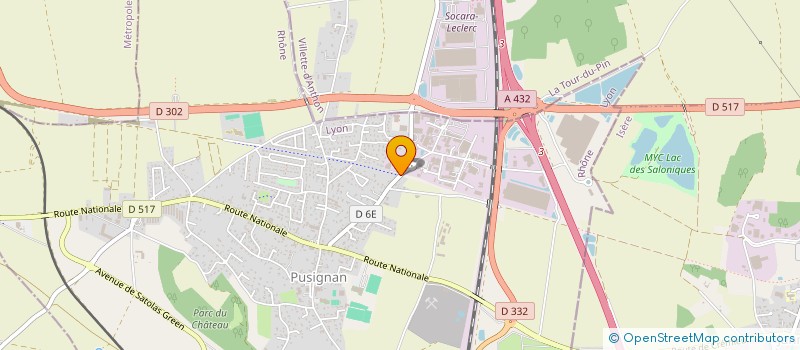 localisation de l'entreprise S2K RENOV  PUSIGNAN