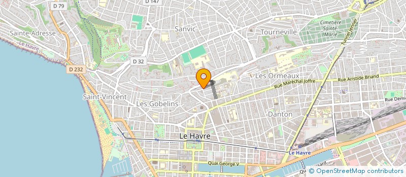 localisation de l'entreprise S2L à LE HAVRE