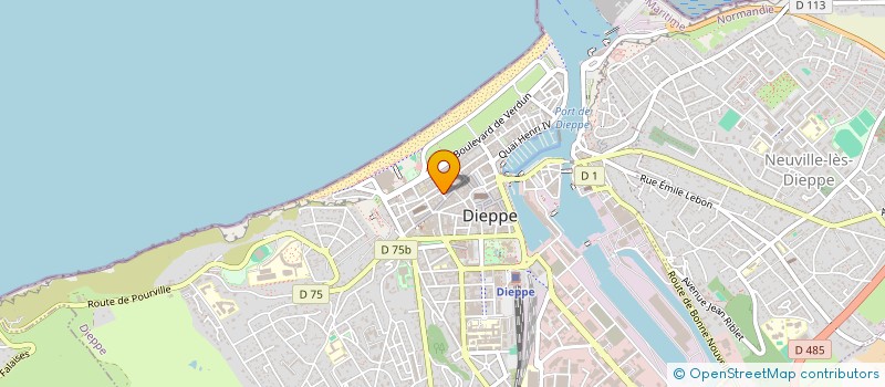 localisation de l'entreprise S2L  DIEPPE