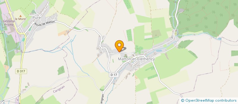 localisation de l'entreprise S2L  MATTON-ET-CLEMENCY