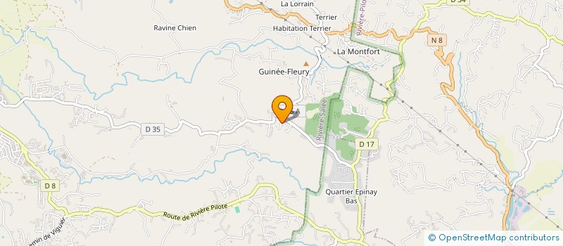 localisation de l'entreprise S2L FINANCES  RIVIERE-SALEE