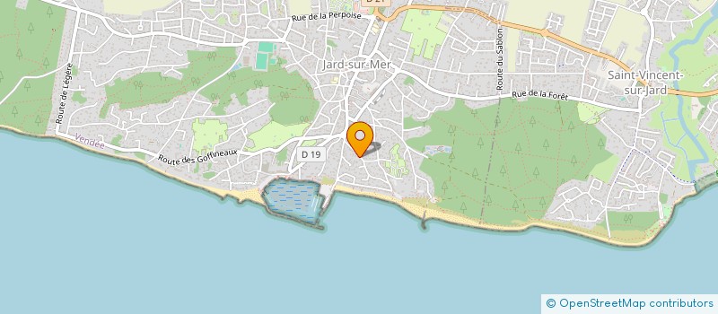 localisation de l'entreprise S2L MARINE à JARD-SUR-MER