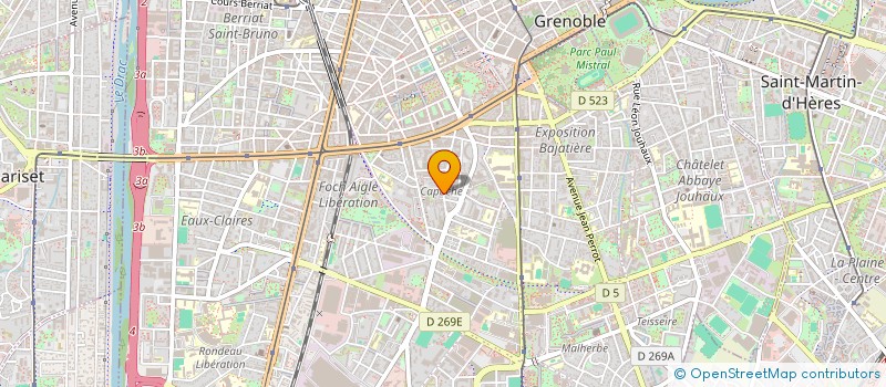 localisation de l'entreprise S2LM  GRENOBLE
