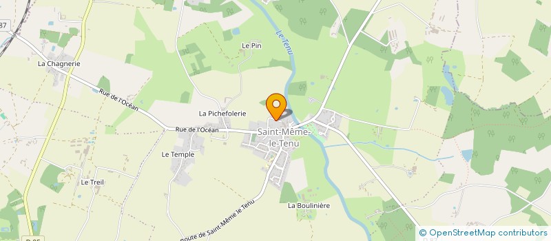 localisation de l'entreprise S2M à MACHECOUL-SAINT-MEME