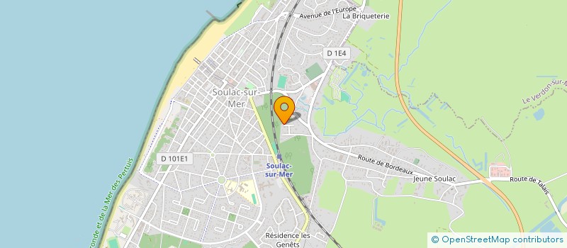 localisation de l'entreprise S2M  SOULAC-SUR-MER