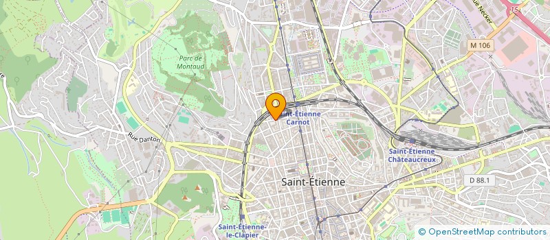 localisation de l'entreprise S2M à LA RICAMARIE