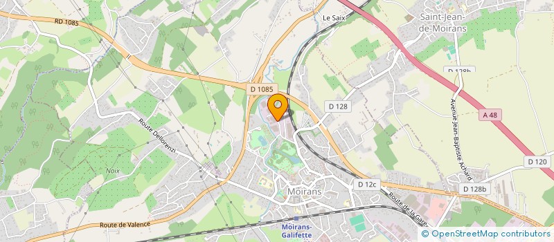 localisation de l'entreprise S2M'ALUMINIUM DURABLE  MOIRANS