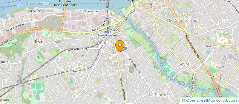 localisation de l'entreprise S2M ATLANTIQUE  REZE