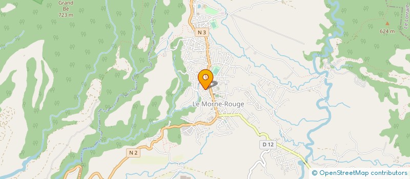 localisation de l'entreprise S2M ELECTRIC' HOME à LE MORNE-ROUGE
