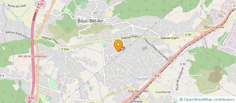 localisation de l'entreprise S2M EXPERTISE à AIX-EN-PROVENCE