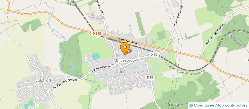 localisation de l'entreprise S2M INDIGO  METZERVISSE