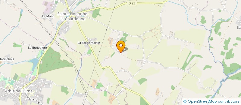 localisation de l'entreprise S2M INDUSTRIE à ATHIS-VAL DE ROUVRE
