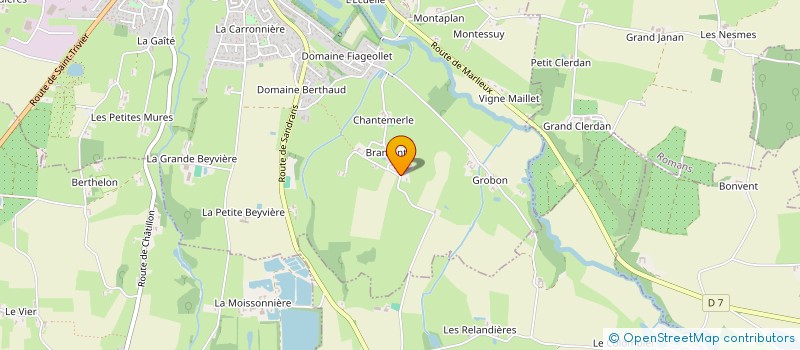 localisation de l'entreprise S2M SERRURERIE à SEULLINE