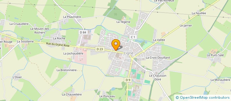 localisation de l'entreprise S2M TESSIER à LIGNE