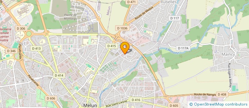 localisation de l'entreprise S2MB à MELUN