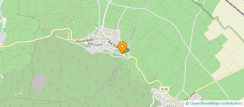 localisation de l'entreprise S2MG à VERZENAY