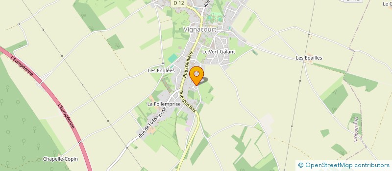 localisation de l'entreprise S2MI à VIGNACOURT
