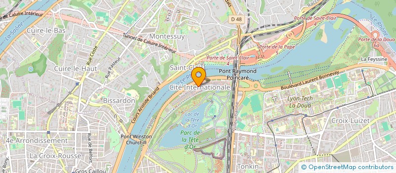 localisation de l'entreprise S2N  LYON