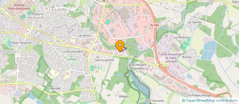 localisation de l'entreprise S2N à SENE