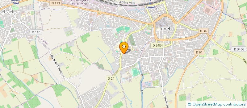 localisation de l'entreprise S2N AGRICOLE  LUNEL