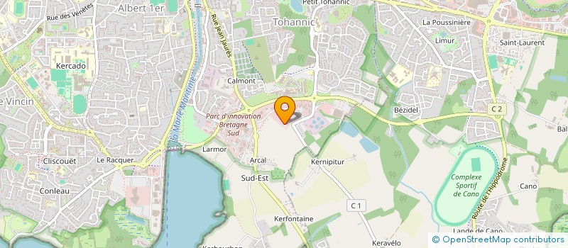 localisation de l'entreprise S2N CONSEILS ET EXPERTISE  VANNES