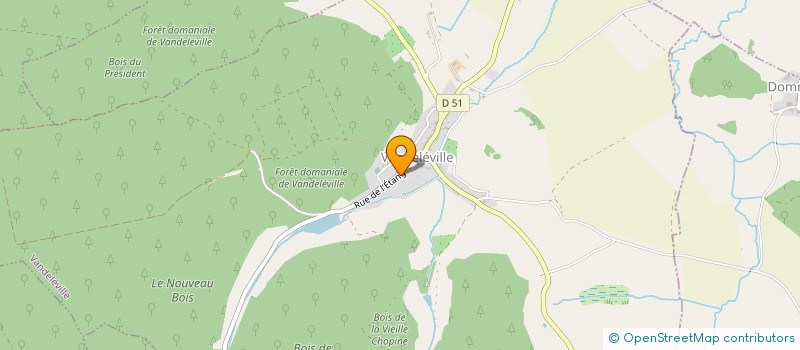 localisation de l'entreprise S2P  VANDELEVILLE