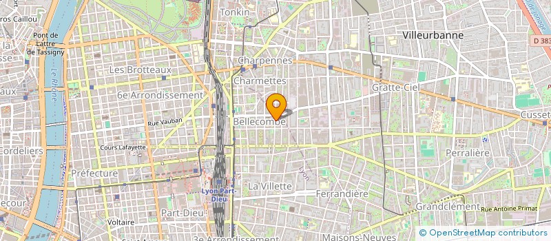 localisation de l'entreprise S2P  LYON