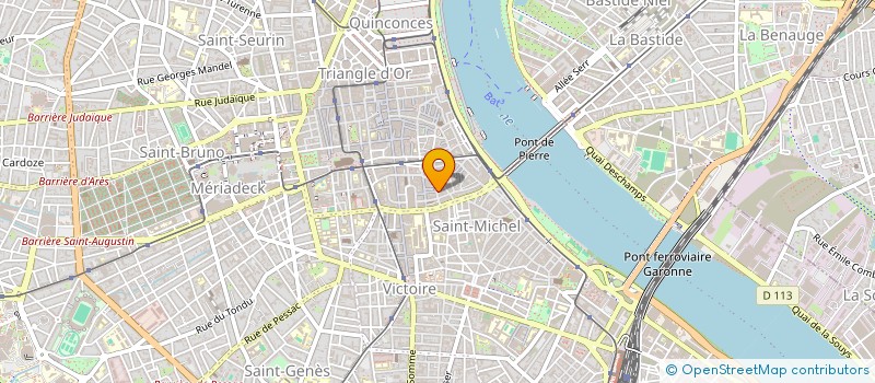 localisation de l'entreprise S2P  BORDEAUX