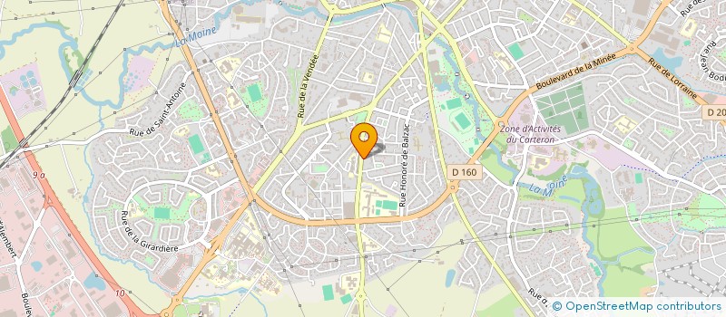 localisation de l'entreprise S2PC - SOCIETE DE PLACOPLATRE CHOLETAISE à CHOLET